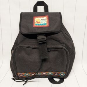 Vintage Disney Winnie the Pooh Active Hunny Bear Wear Drawstring Backpack Bag